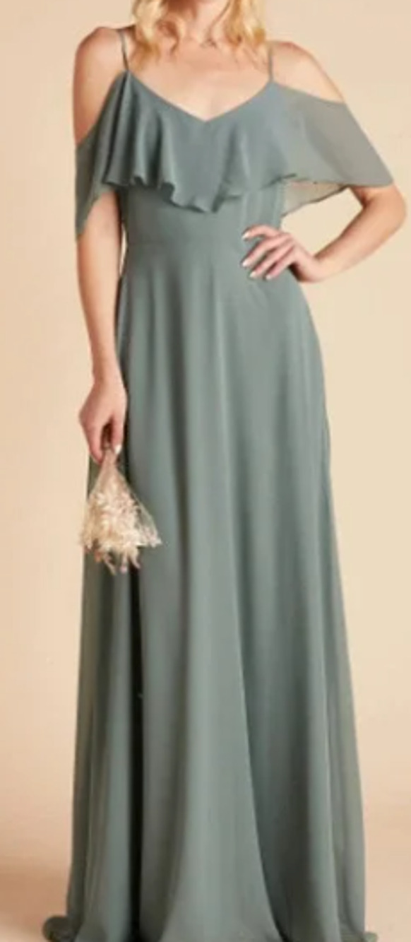 BIRDY GREY XS Sea Glass V-Neck Sleeveless Devin Convertible Maxi Dress NWT 0B17